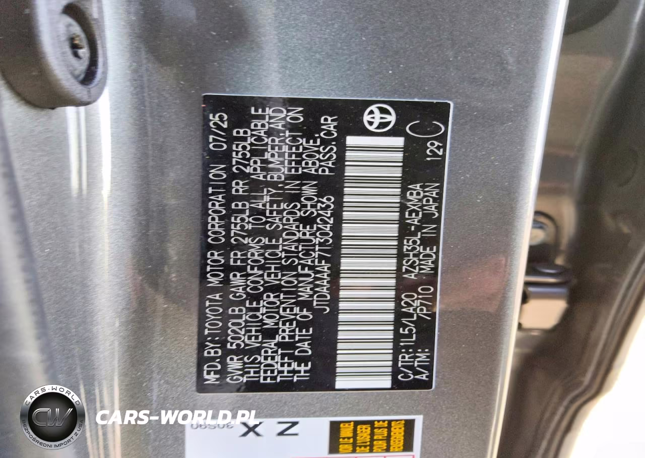 2026 Toyota Crown Xle VIN:JTDAAAAF7T3042436 - 12