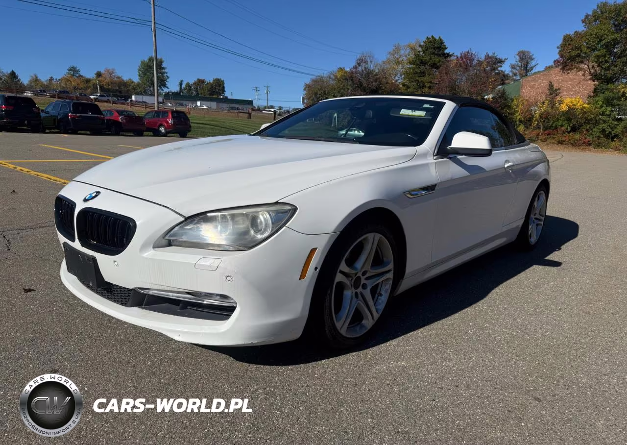 2013 BMW 650 Xi VIN:WBAYP1C56DDX00998 - 2