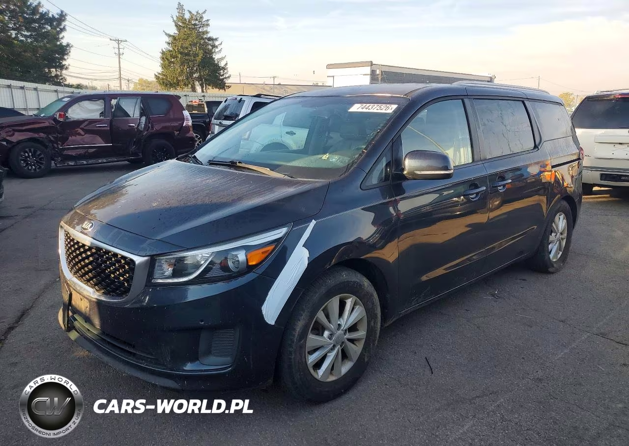 2017 Kia Sedona Lx VIN:KNDMB5C13H6233618 - 1