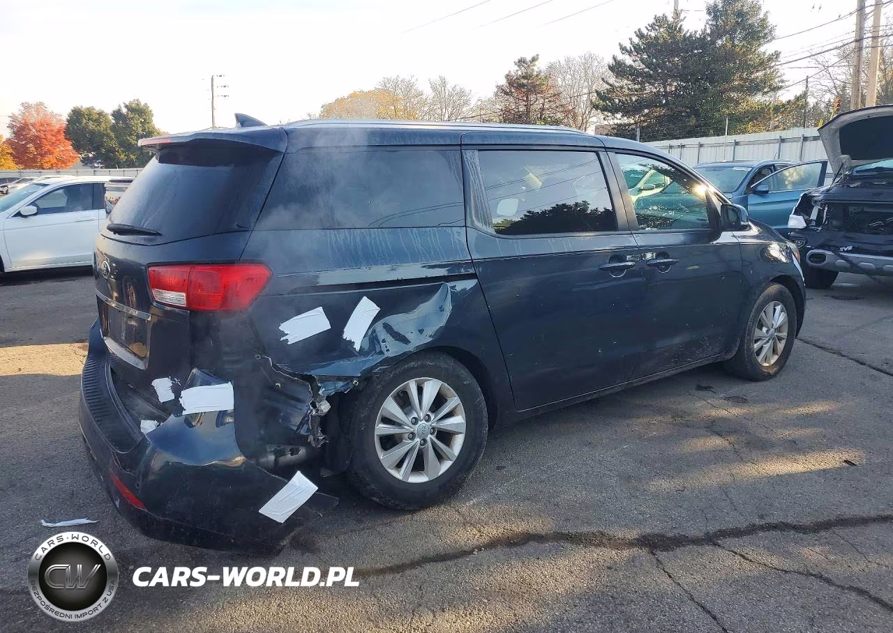 2017 Kia Sedona Lx VIN:KNDMB5C13H6233618 - 3