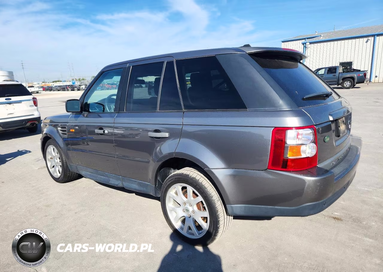 2008 Land Rover Range Rover Sport Hse VIN:SALSK25478A164418 - 2