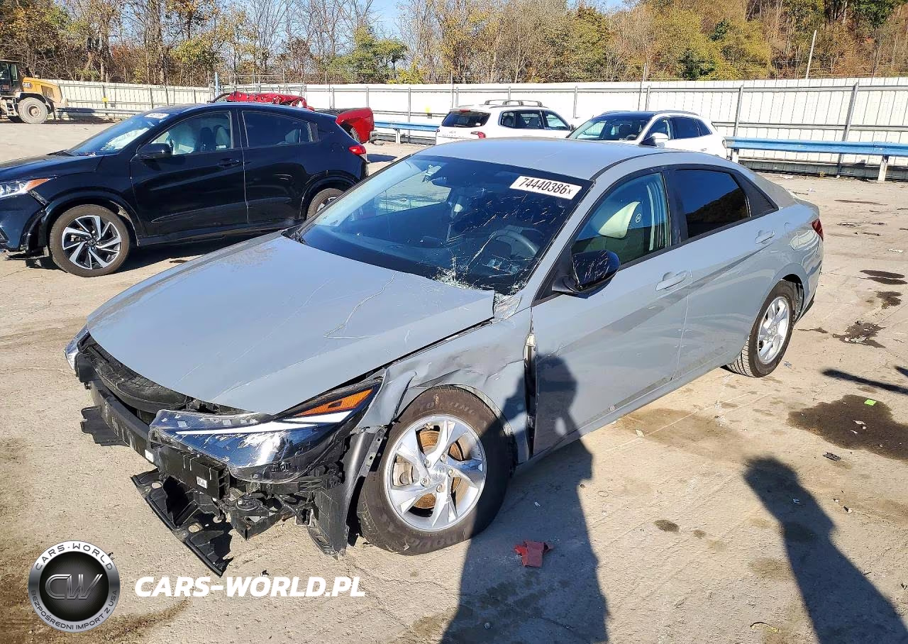 2021 Hyundai Elantra Se VIN:KMHLL4AGXMU213099 - 1