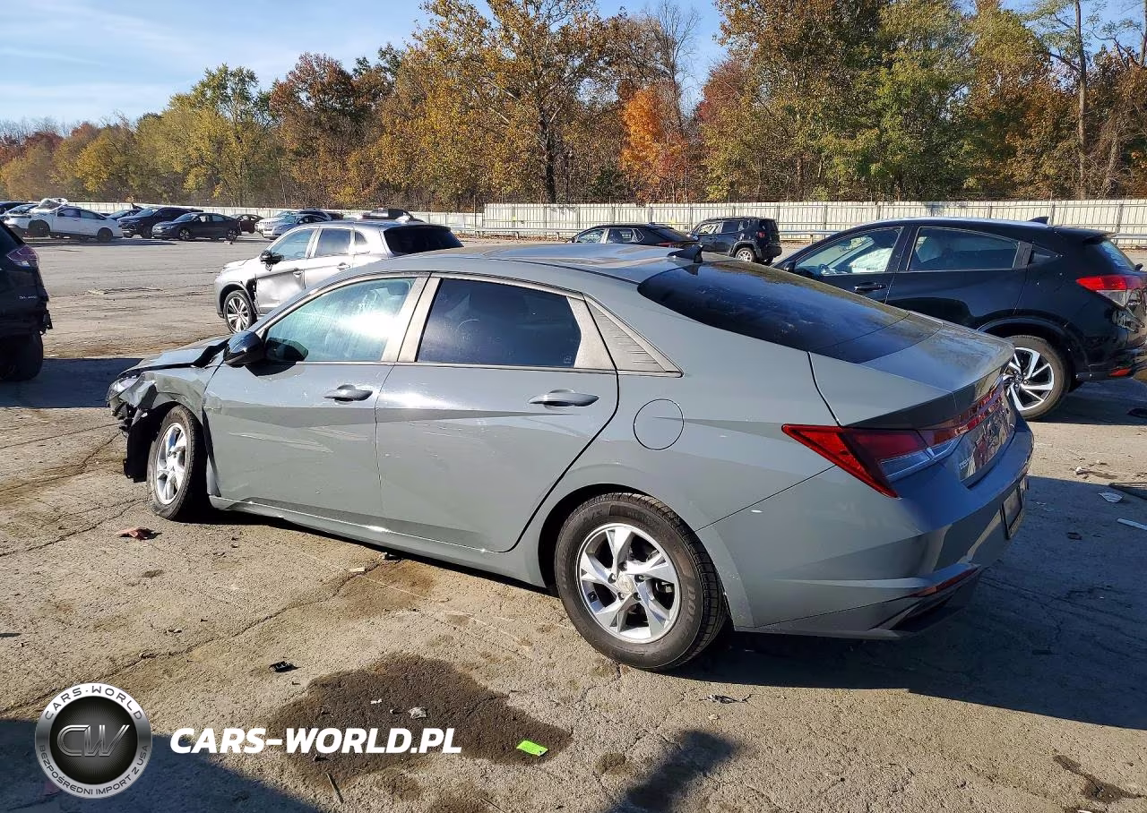 2021 Hyundai Elantra Se VIN:KMHLL4AGXMU213099 - 2