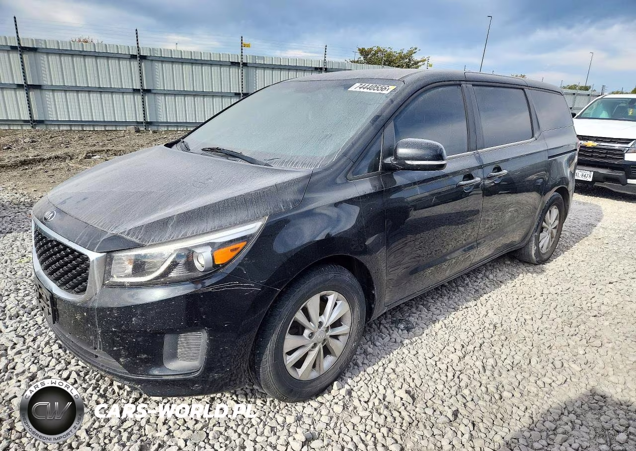 2017 Kia Sedona Lx VIN:KNDMB5C13H6227592 - 1