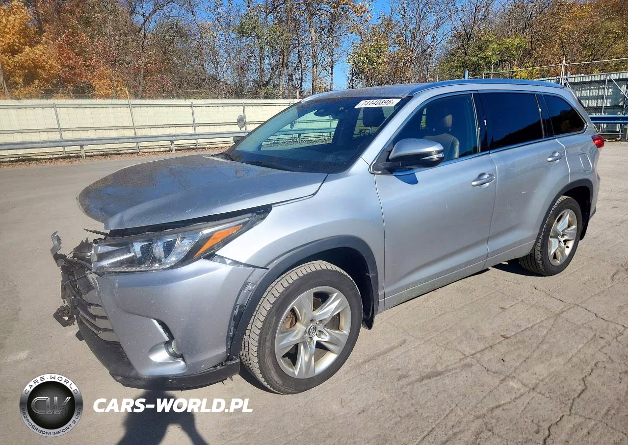 2017 Toyota Highlander Limited VIN:5TDDZRFH3HS435533 - 1