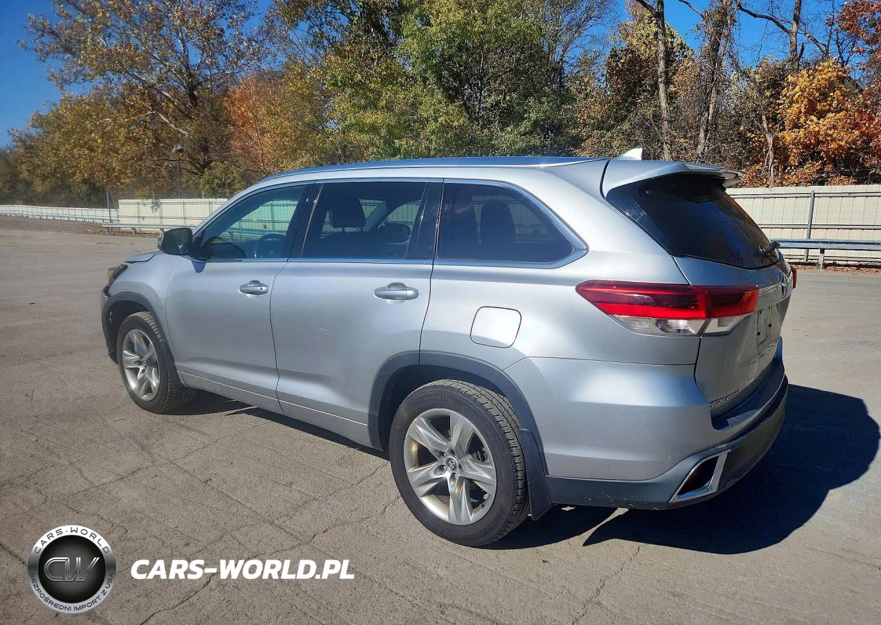 2017 Toyota Highlander Limited VIN:5TDDZRFH3HS435533 - 2