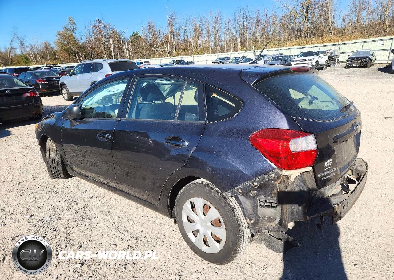 2014 Subaru Impreza VIN:JF1GPAA65E8237116 - 2