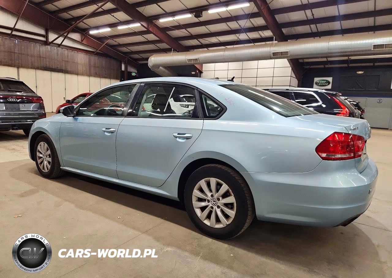 2012 Volkswagen Passat S VIN:1VWAP7A30CC014997 - 2