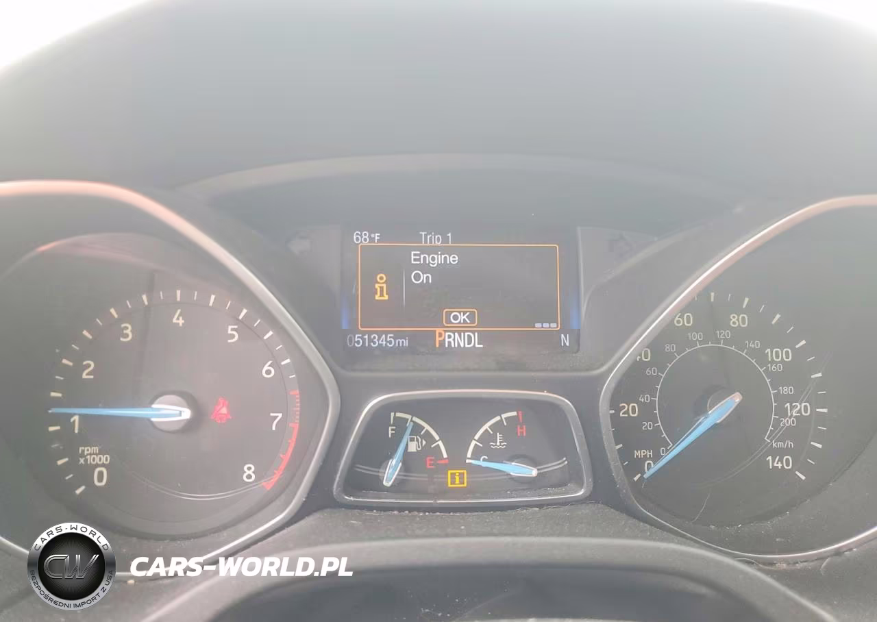 2016 Ford Focus Se VIN:1FADP3K21GL345078 - 9