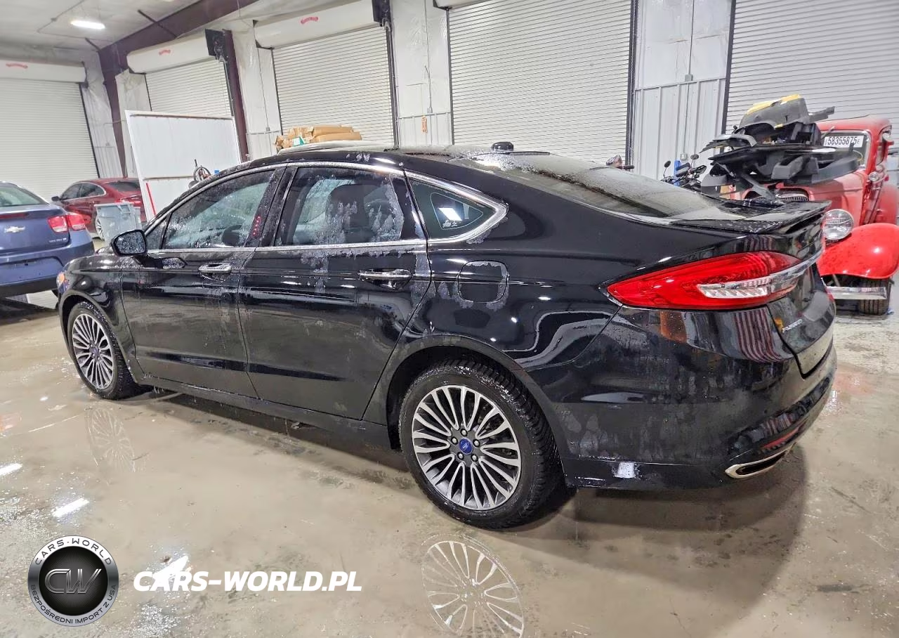 2018 Ford Fusion Titanium VIN:3FA6P0D91JR146123 - 2