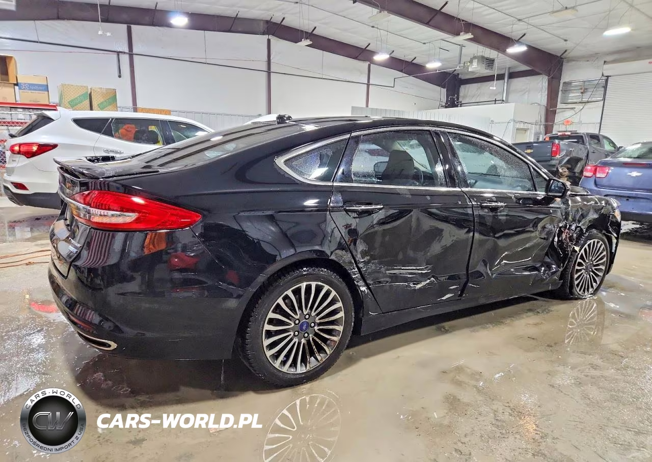 2018 Ford Fusion Titanium VIN:3FA6P0D91JR146123 - 3