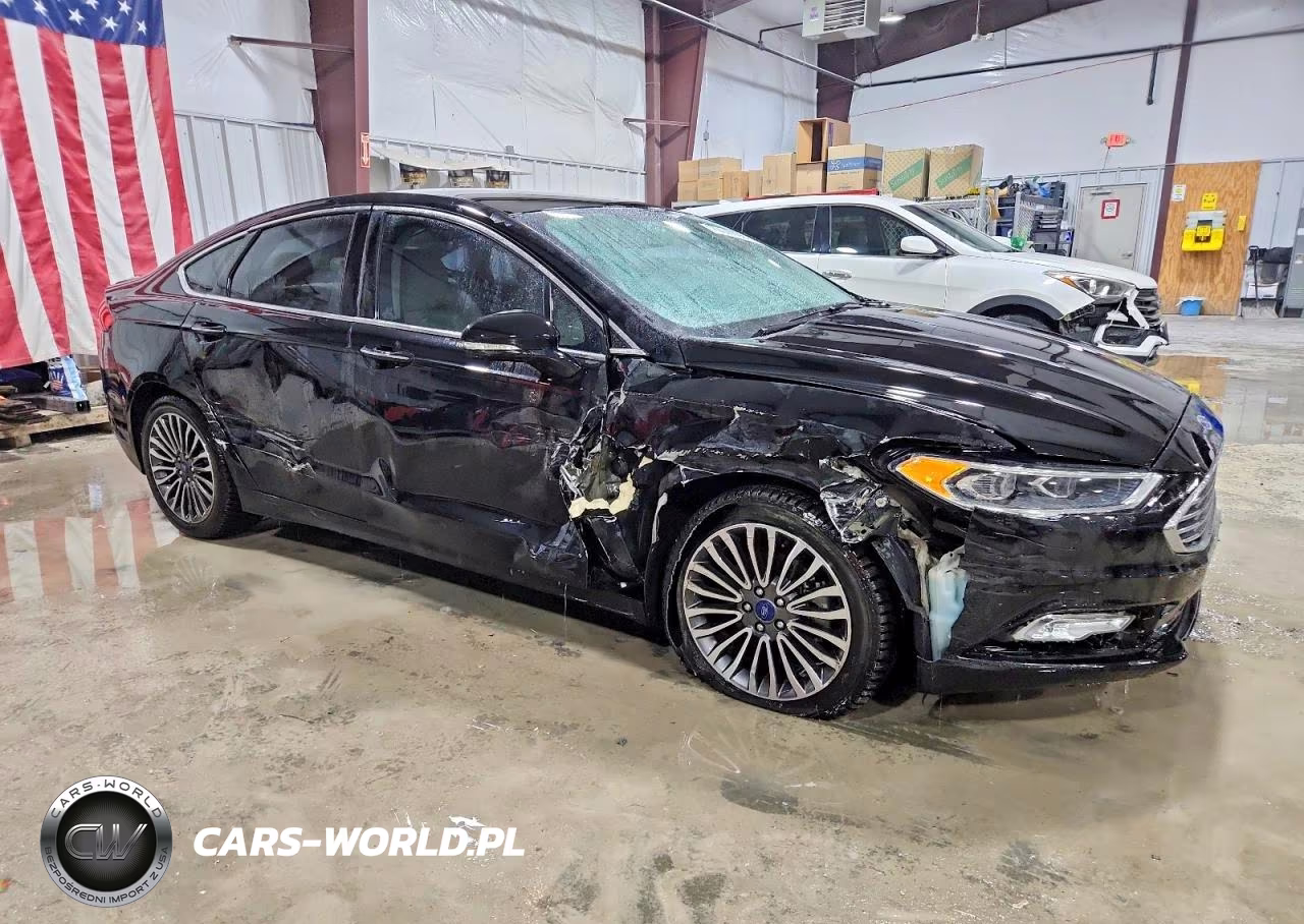 2018 Ford Fusion Titanium VIN:3FA6P0D91JR146123 - 4
