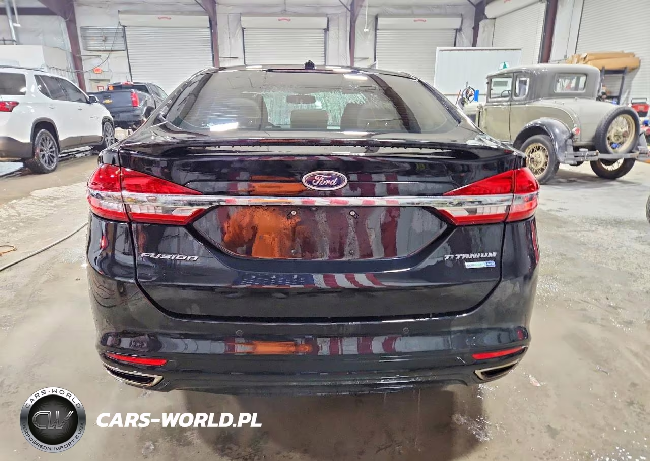 2018 Ford Fusion Titanium VIN:3FA6P0D91JR146123 - 6