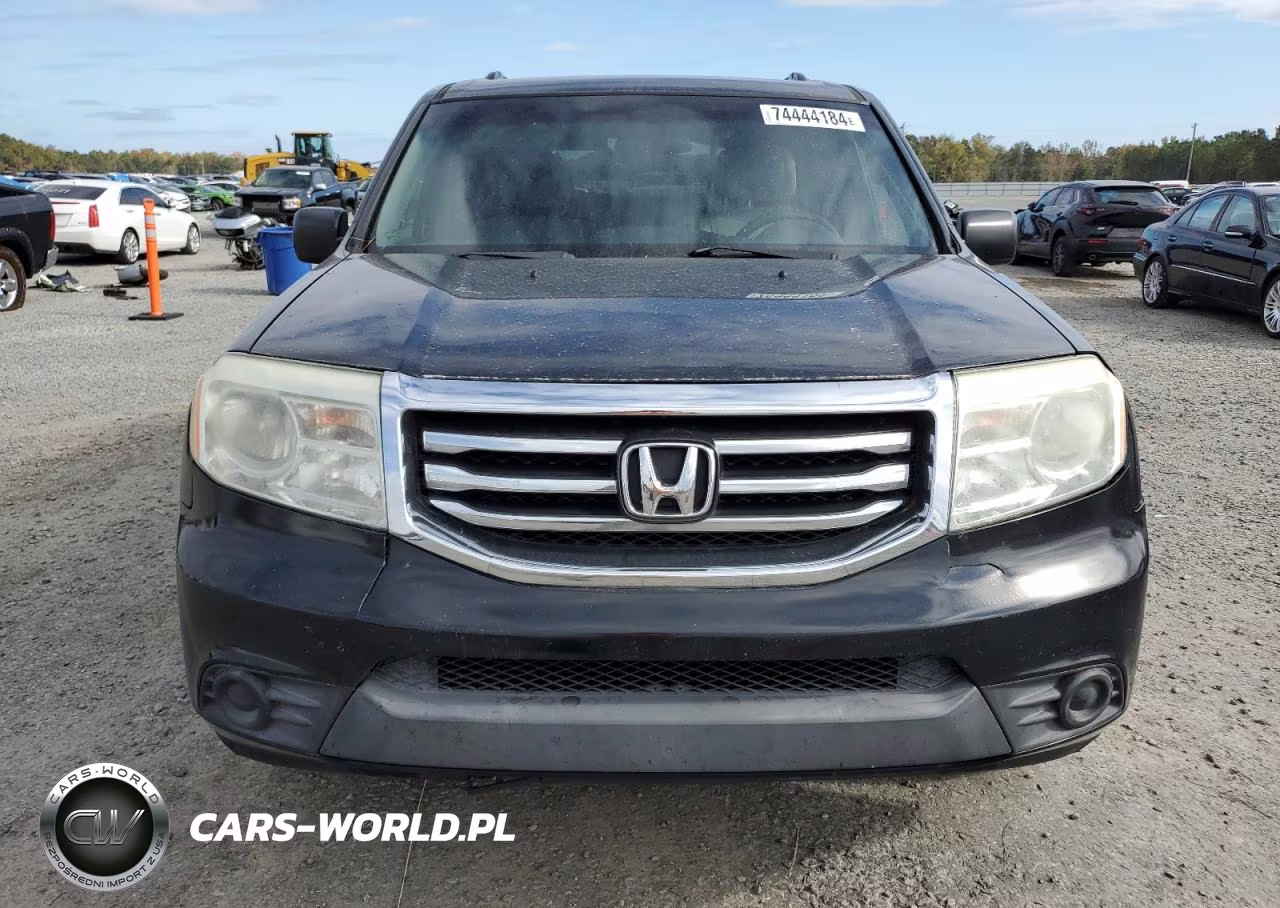 2012 Honda Pilot Lx VIN:5FNYF3H28CB026702 - 5
