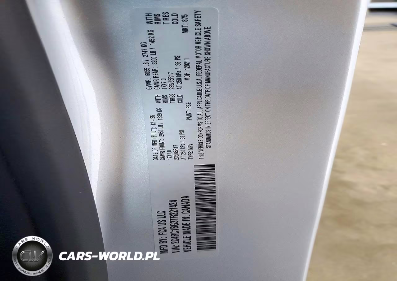 2026 Chrysler Pacifica Select VIN:2C4RC1BG3TR221424 - 13