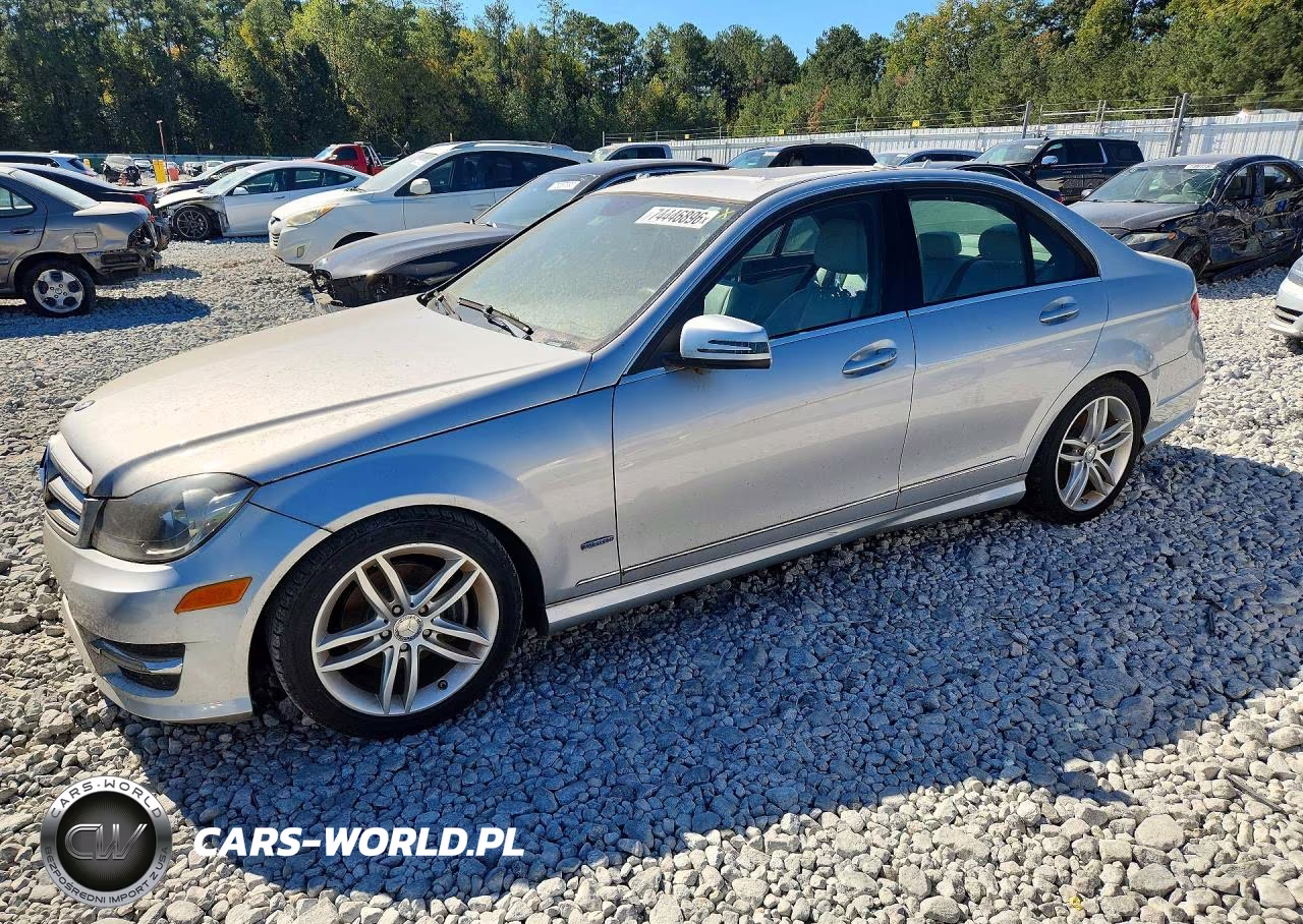 2012 Mercedes-Benz C 250 VIN:WDDGF4HB4CR213341 - 1
