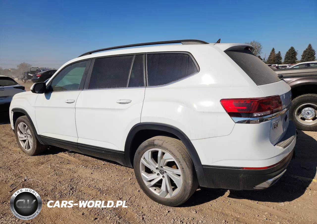 2022 Volkswagen Atlas Se VIN:1V2WR2CAXNC543411 - 2