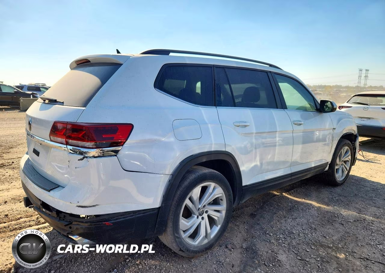 2022 Volkswagen Atlas Se VIN:1V2WR2CAXNC543411 - 3