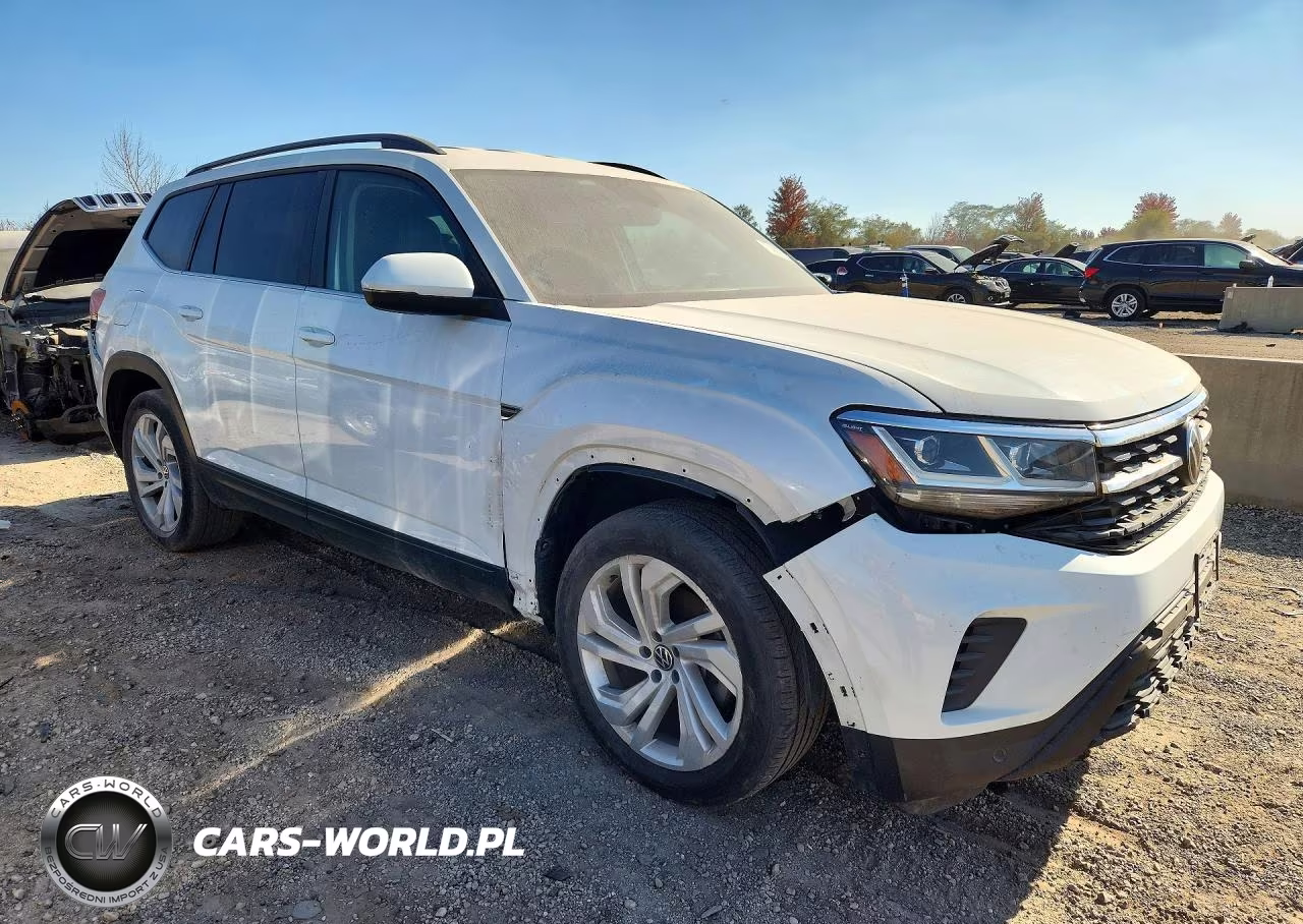 2022 Volkswagen Atlas Se VIN:1V2WR2CAXNC543411 - 4