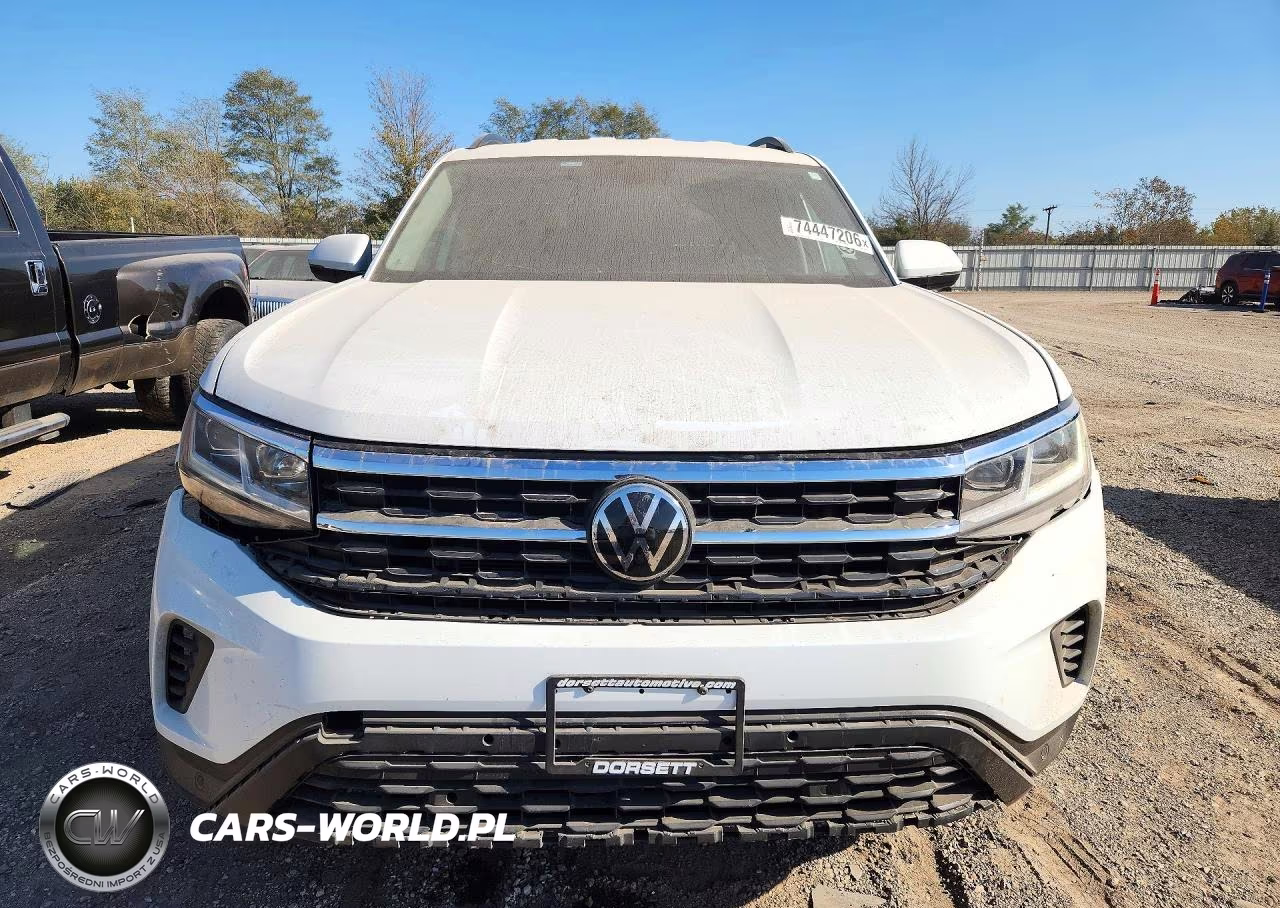 2022 Volkswagen Atlas Se VIN:1V2WR2CAXNC543411 - 5