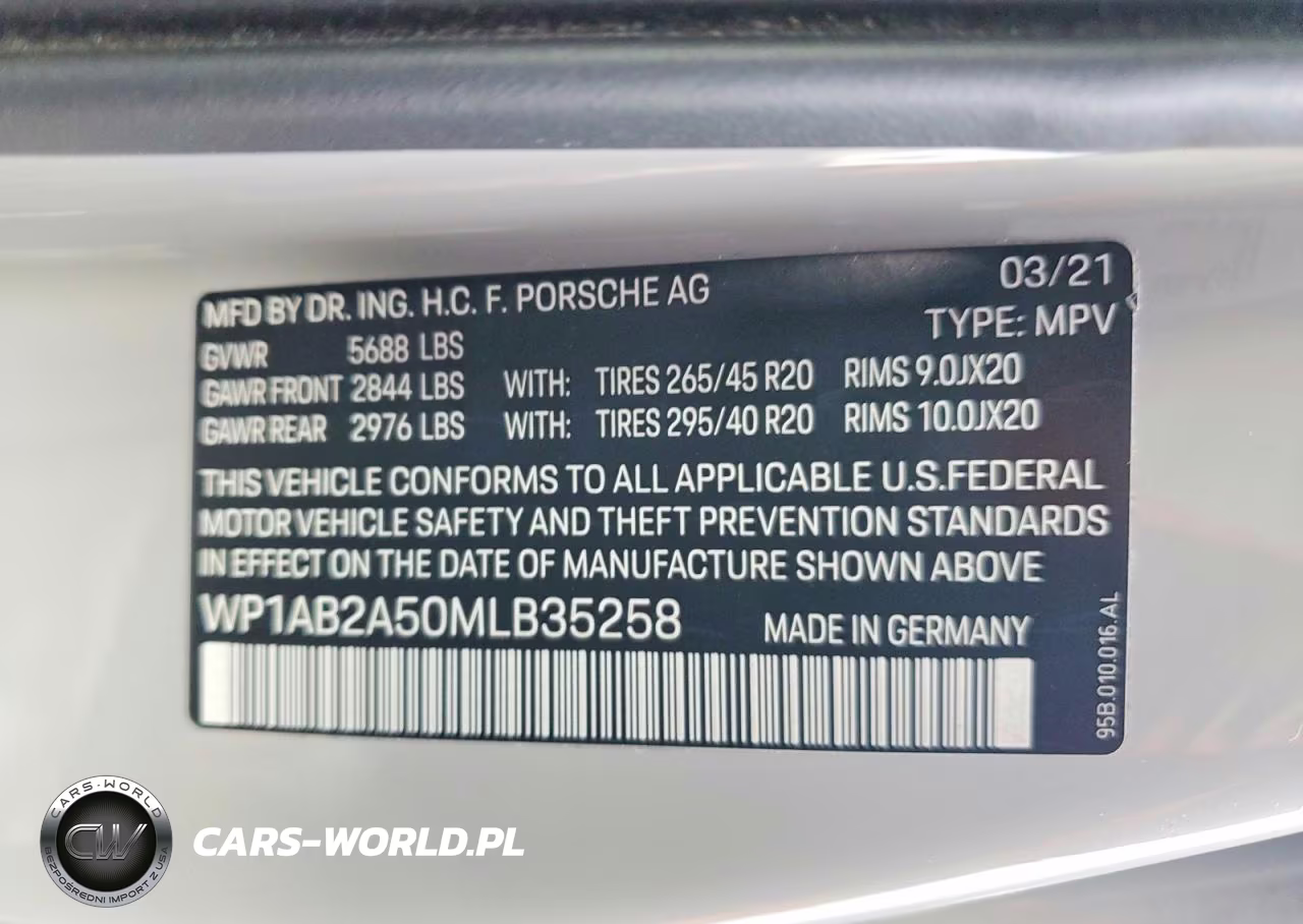 2021 Porsche Macan S VIN:WP1AB2A50MLB35258 - 13
