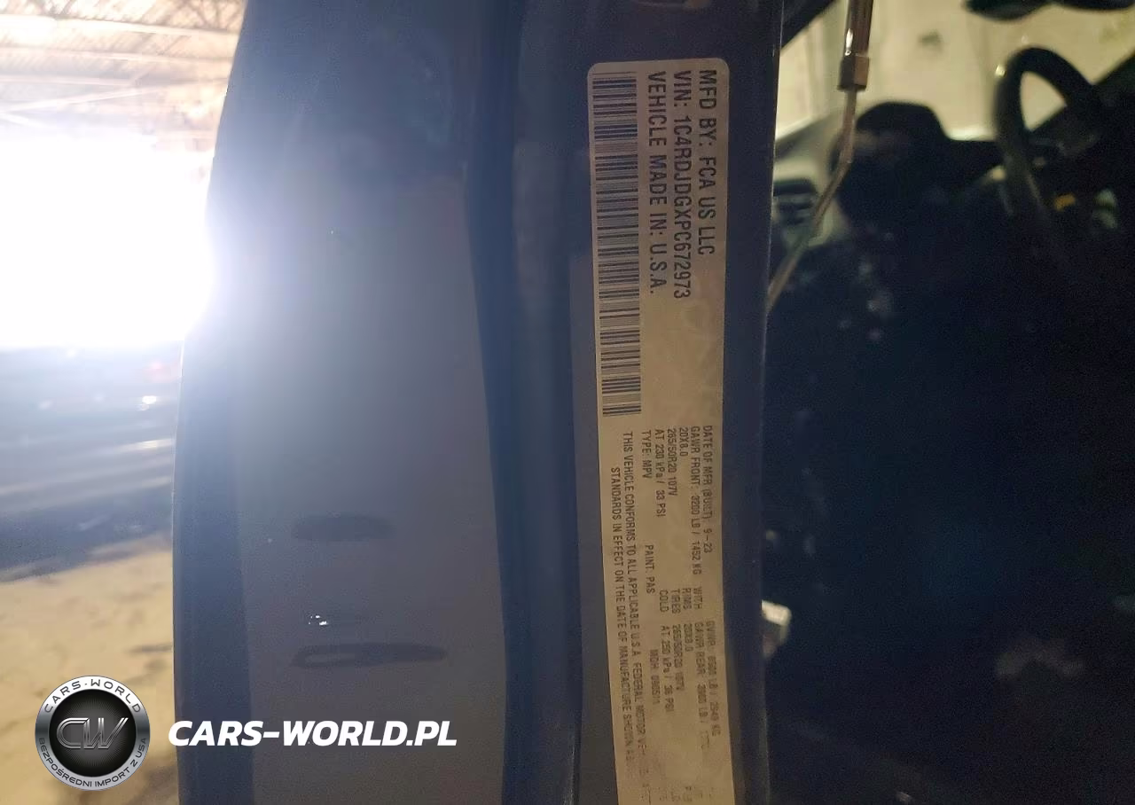 2023 Dodge Durango Gt VIN:1C4RDJDGXPC672973 - 13