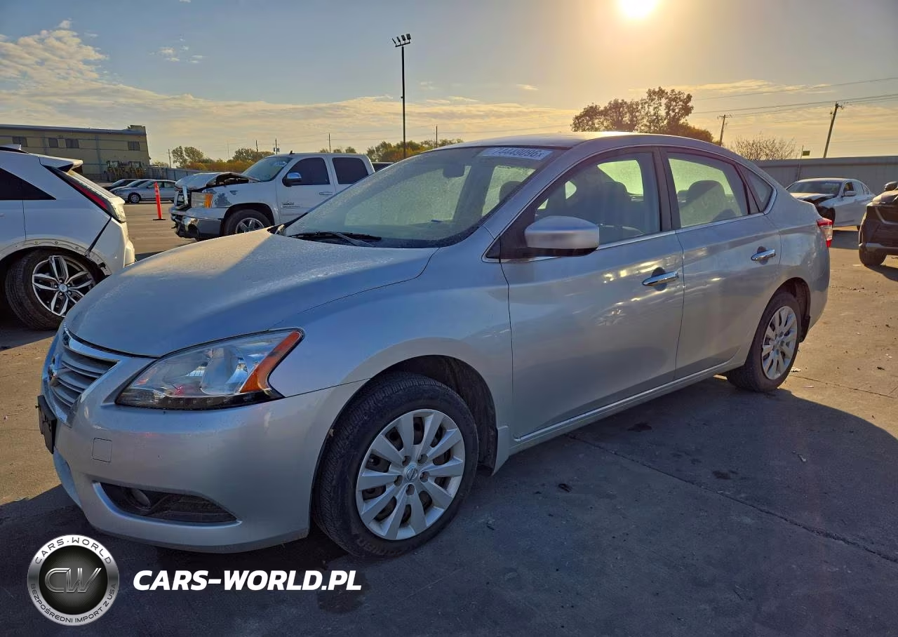 2014 Nissan Sentra Sv VIN:3N1AB7AP0EY263978 - 1