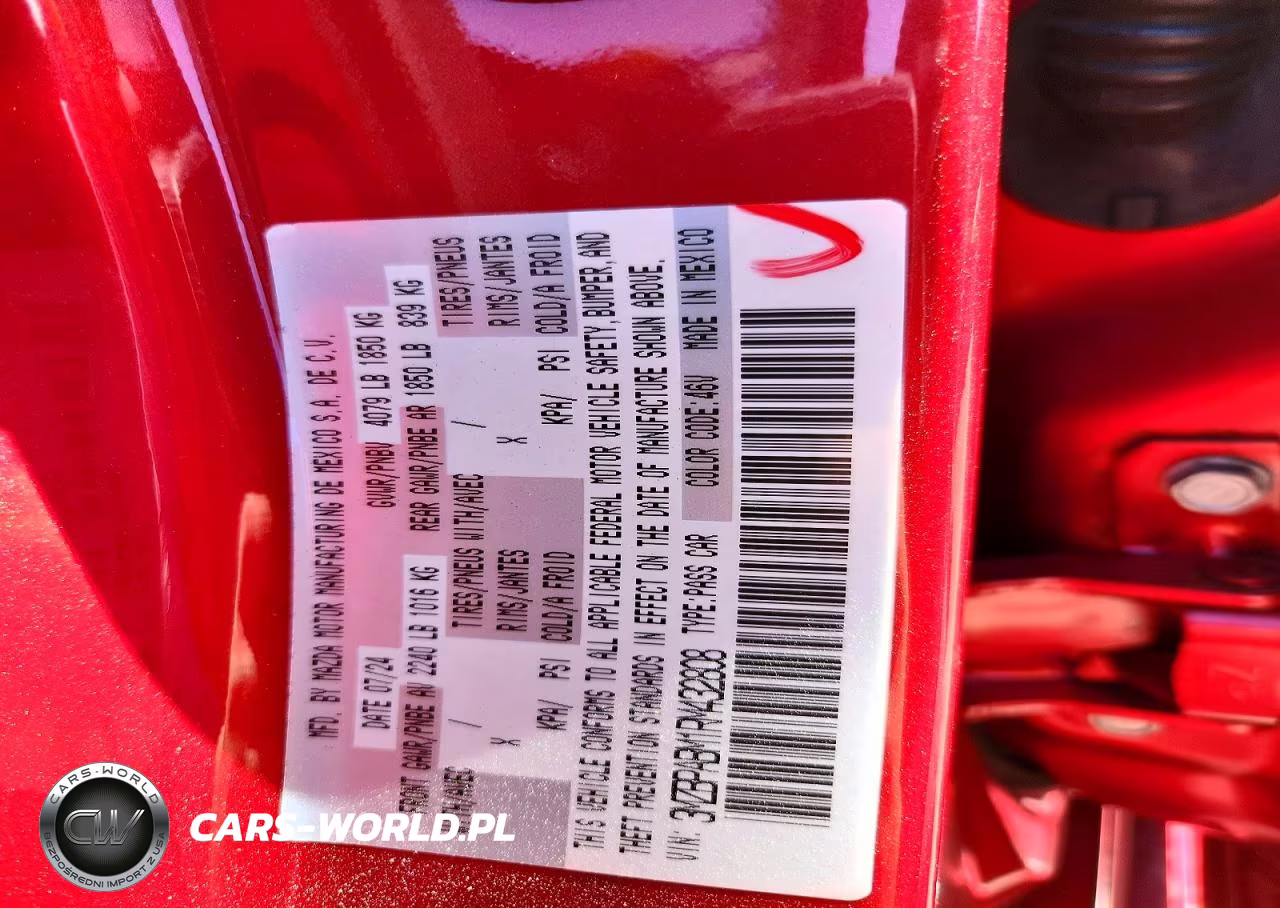 2024 Mazda 3 Select Sport VIN:3MZBPABM1RM432808 - 14
