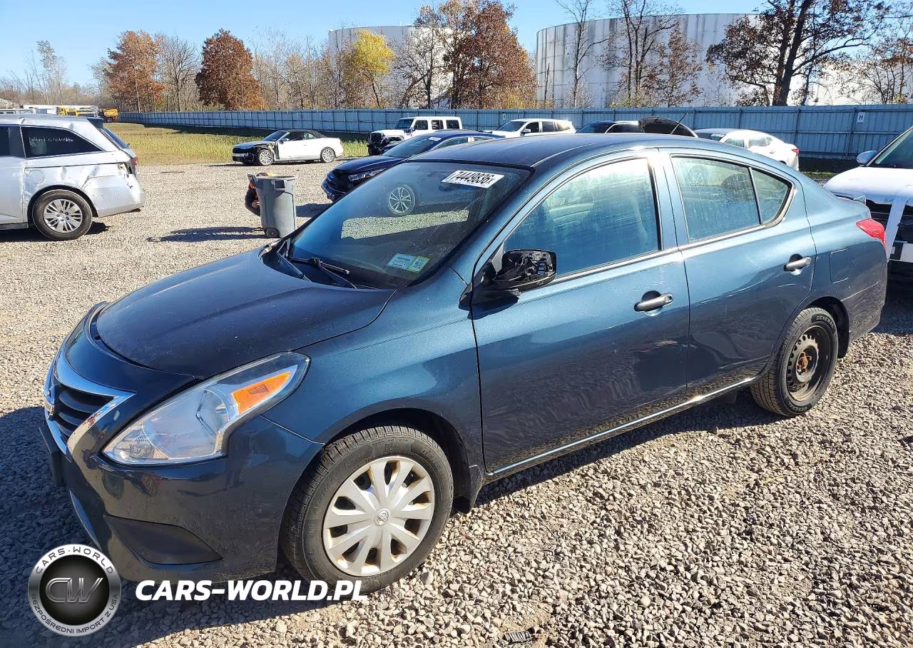 2017 Nissan Versa 1.6 S Plus VIN:3N1CN7AP2HL881384 - 1