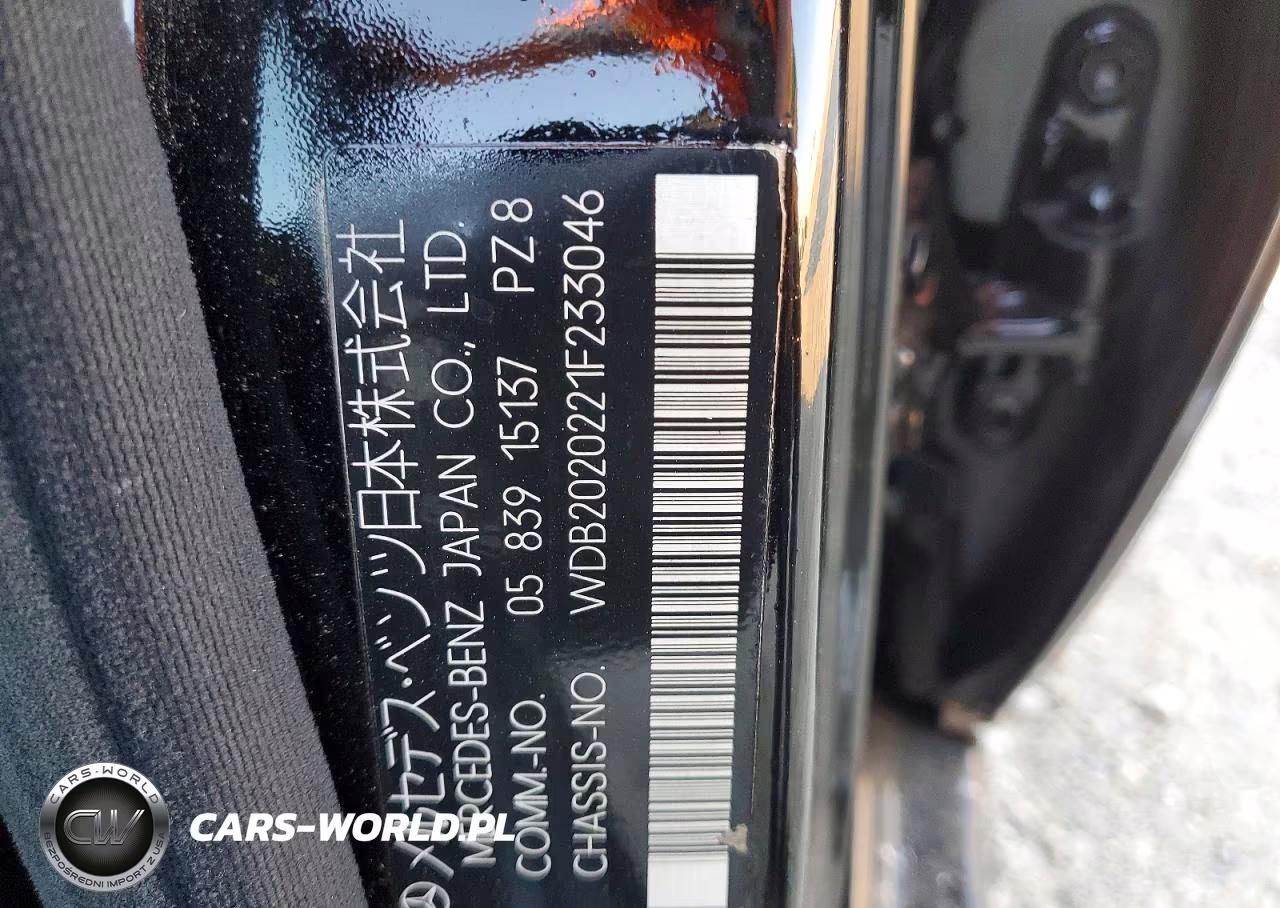 1999 Mercedes-Benz C 230 VIN:WDB2020221F233046 - 12