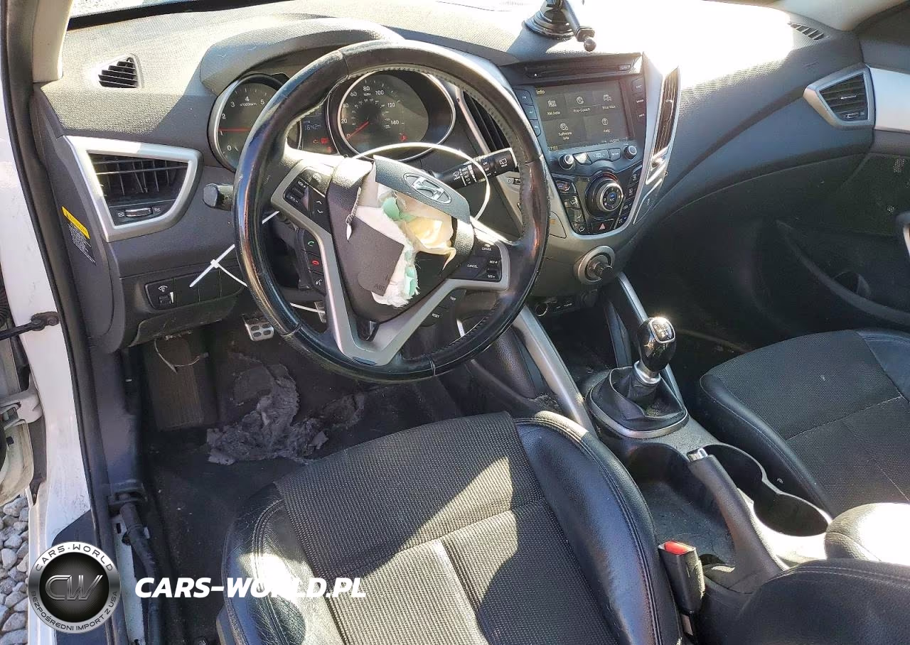 2014 Hyundai Veloster Base VIN:KMHTC6AD7EU195888 - 8