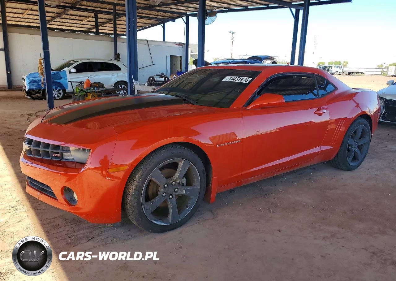 2012 Chevrolet Camaro Lt VIN:2G1FB1E3XC9154215 - 1