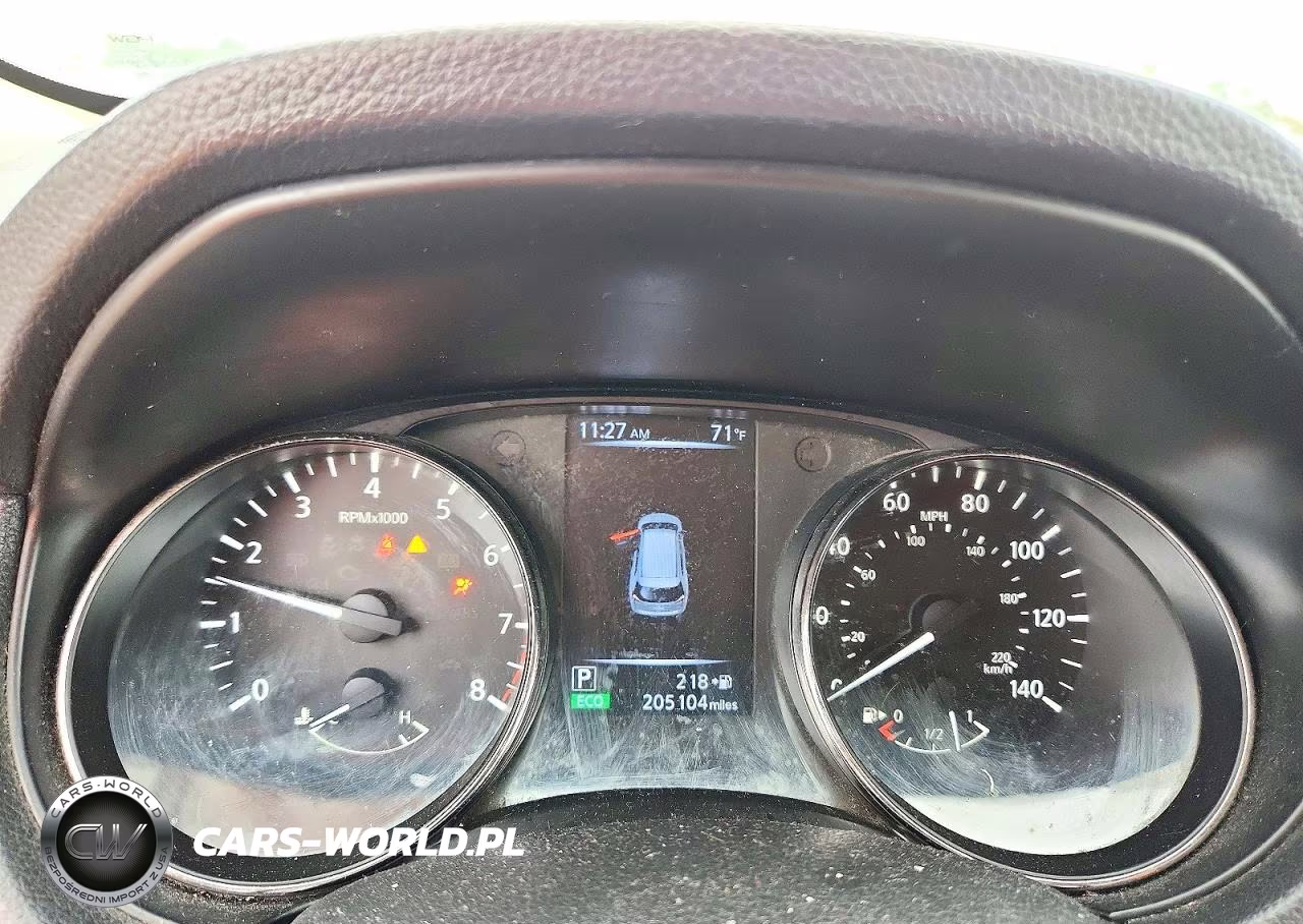 2017 Nissan Rogue Sv VIN:KNMAT2MT7HP513650 - 9
