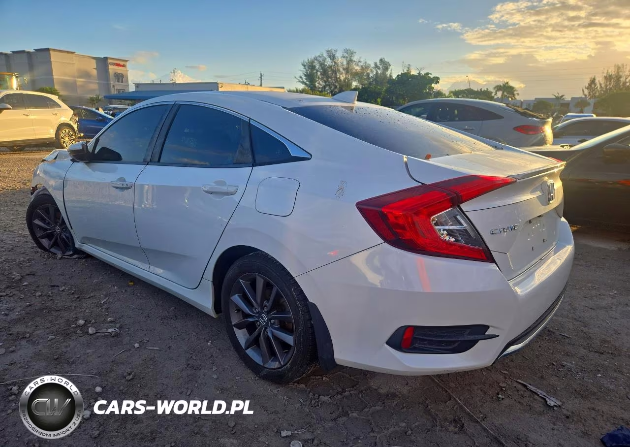 2019 Honda Civic Ex VIN:19XFC1F35KE002345 - 2