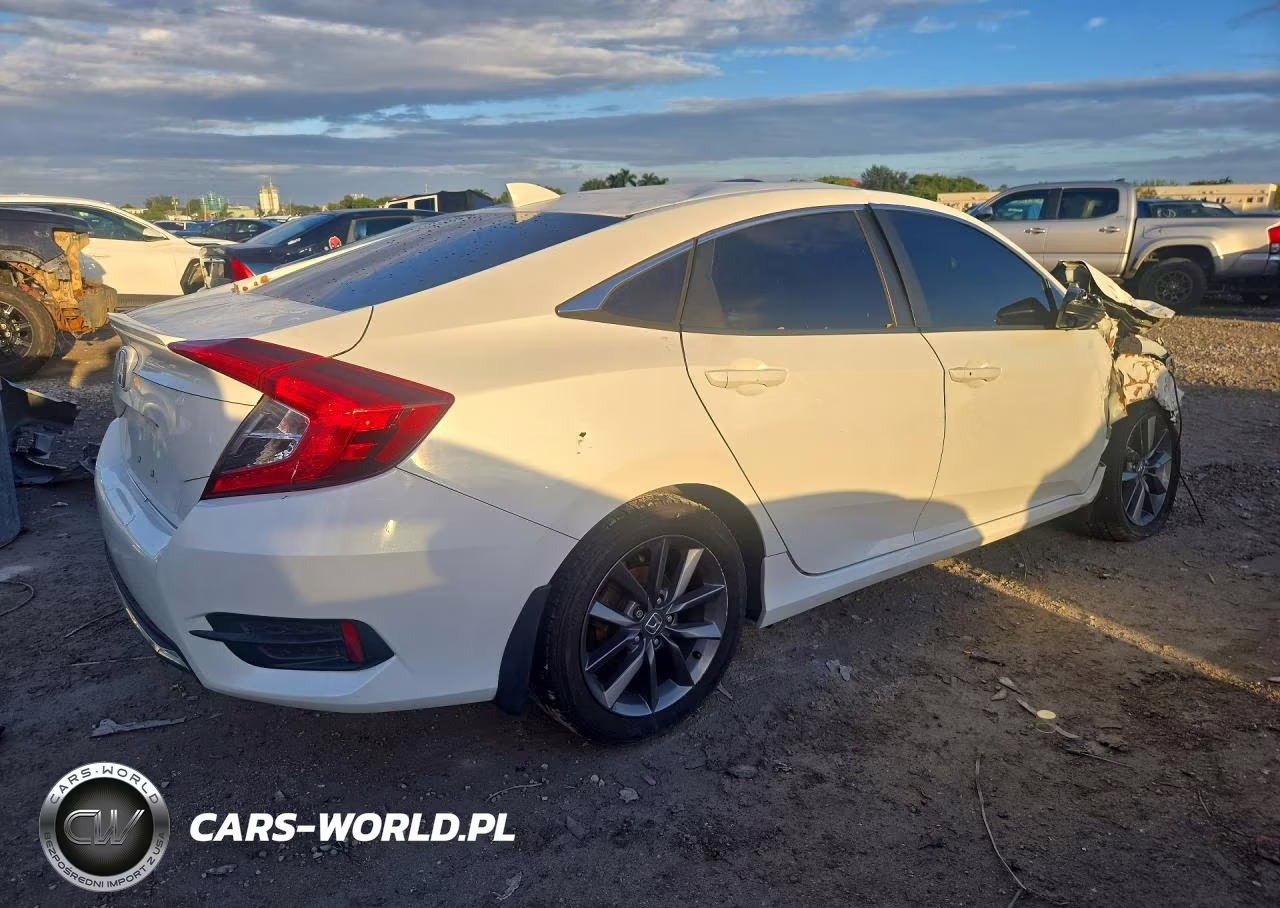 2019 Honda Civic Ex VIN:19XFC1F35KE002345 - 3