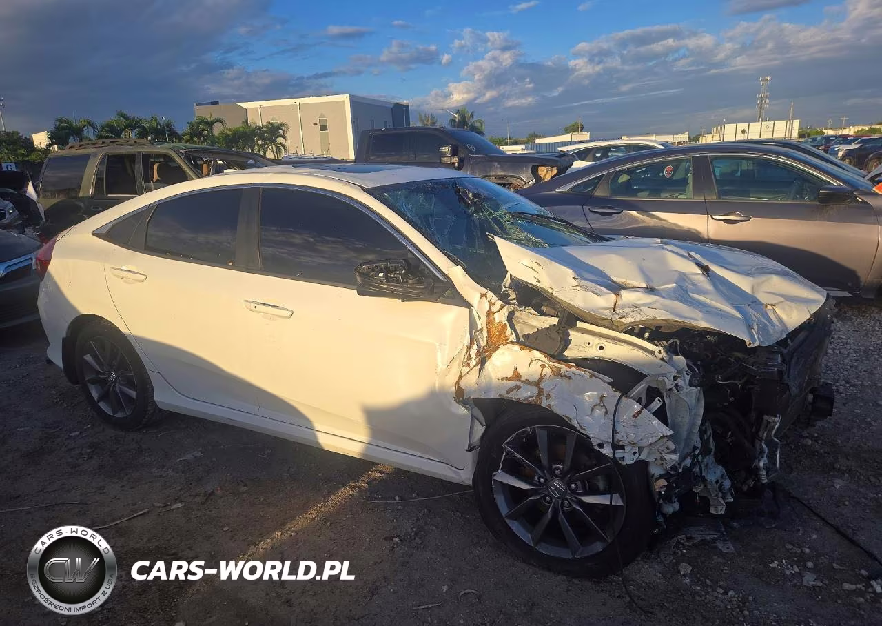 2019 Honda Civic Ex VIN:19XFC1F35KE002345 - 4