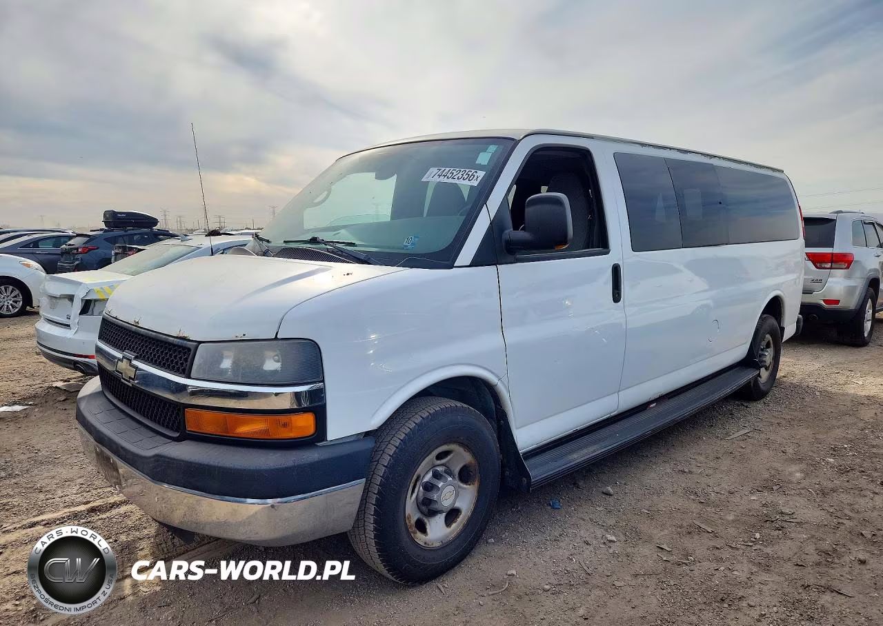 2010 Chevrolet Express G3500 Lt VIN:1GA2G1DGXA1176415 - 1