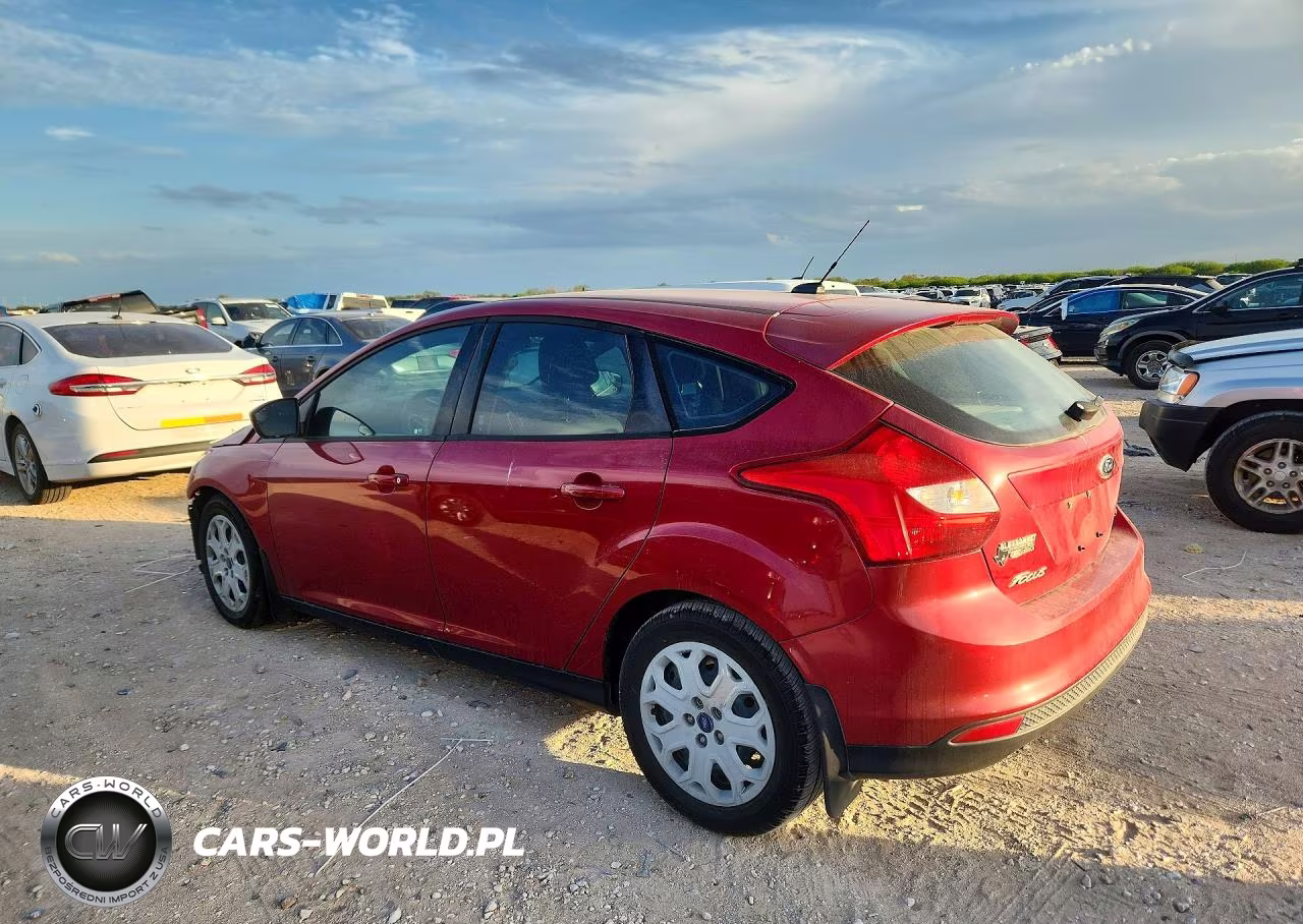 2012 Ford Focus Se VIN:1FAHP3K27CL284587 - 2