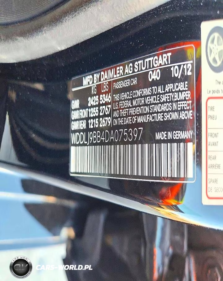 2013 Mercedes-Benz Cls 550 4Matic VIN:WDDLJ9BB4DA075397 - 12