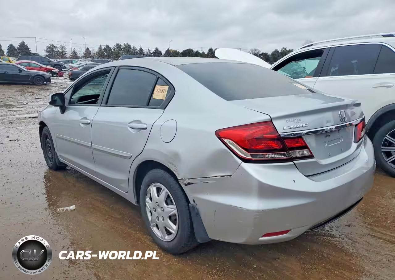 2013 Honda Civic Lx VIN:2HGFB2F56DH572048 - 2