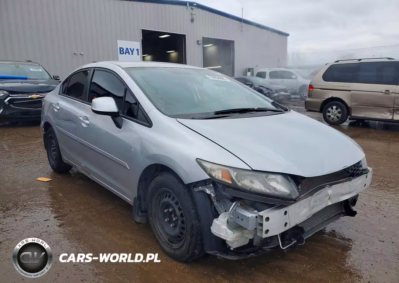 2013 Honda Civic Lx VIN:2HGFB2F56DH572048 - 4