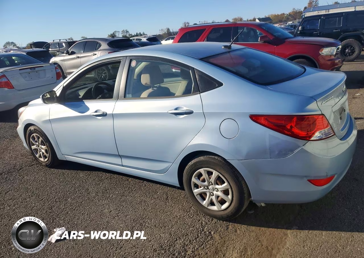 2014 Hyundai Accent Gls VIN:KMHCT4AE3EU714786 - 2