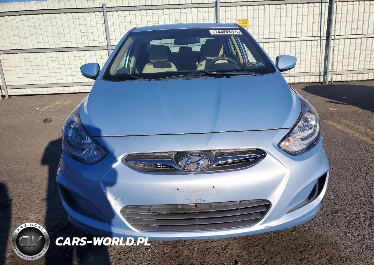 2014 Hyundai Accent Gls VIN:KMHCT4AE3EU714786 - 5