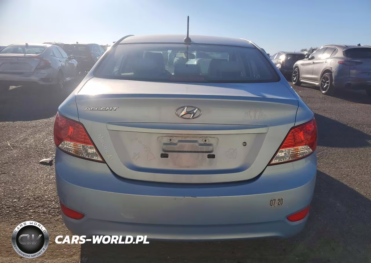 2014 Hyundai Accent Gls VIN:KMHCT4AE3EU714786 - 6