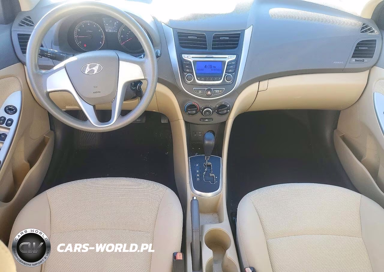 2014 Hyundai Accent Gls VIN:KMHCT4AE3EU714786 - 8