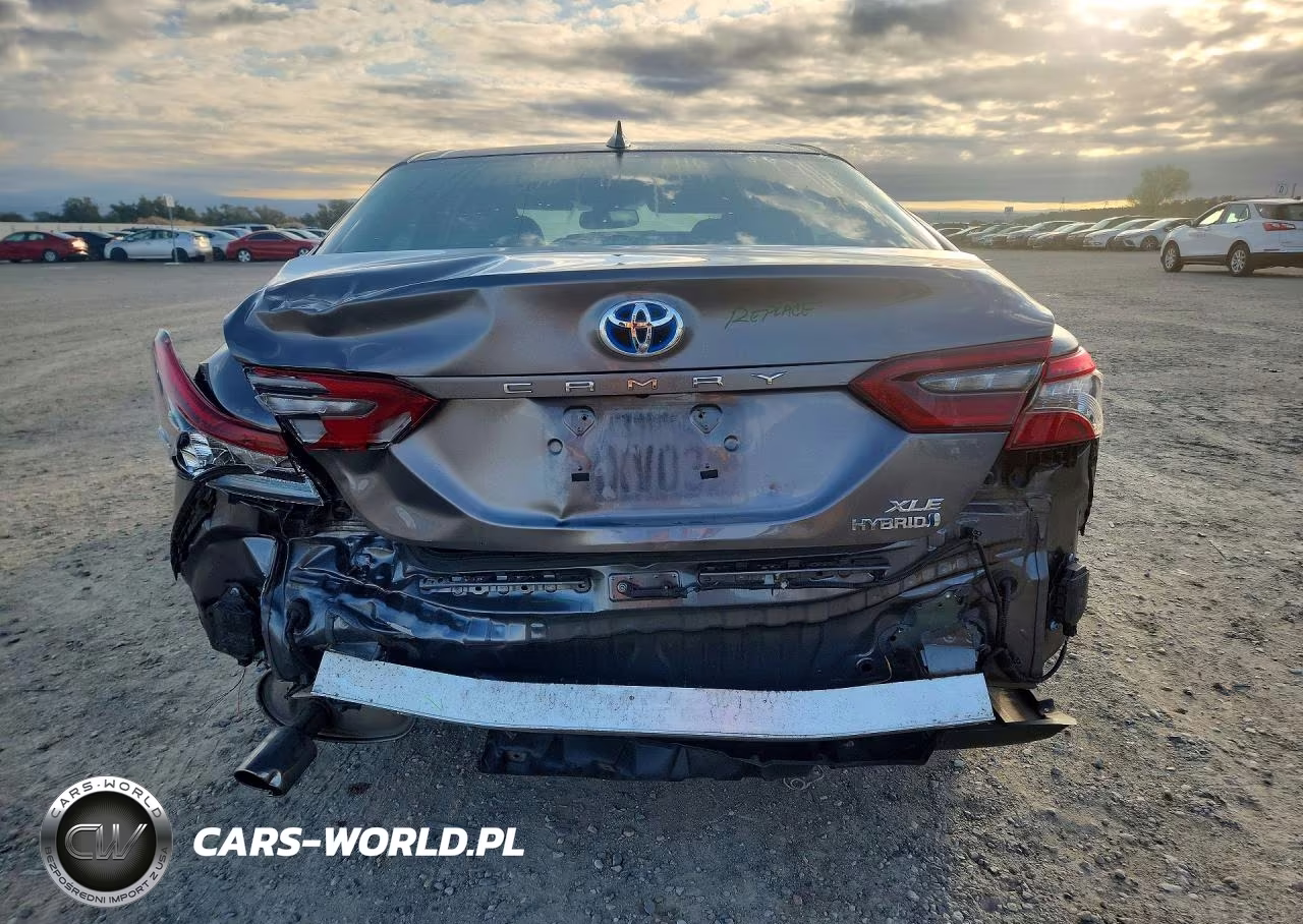 2022 Toyota Camry Xle VIN:4T1F31AK1NU588204 - 6