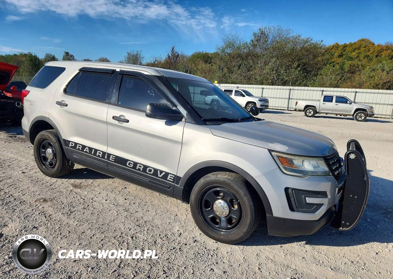 2016 Ford Explorer Police Interceptor VIN:1FM5K8ARXGGC61189 - 4