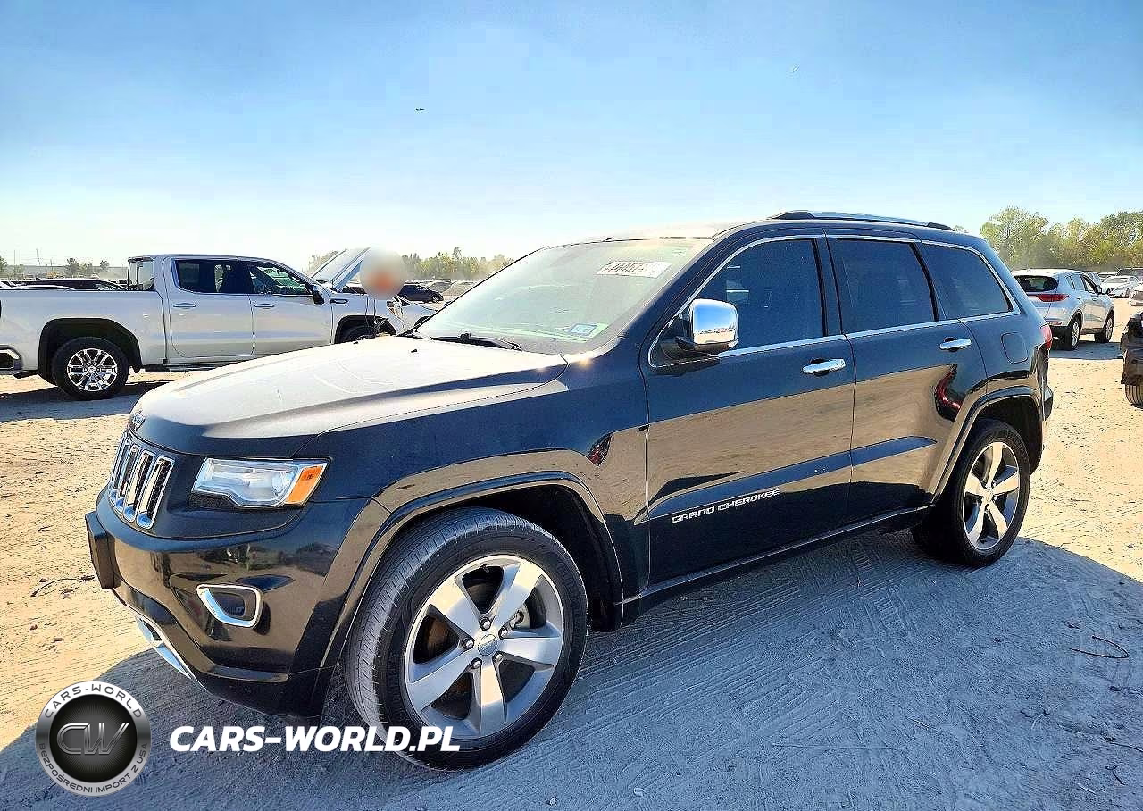 2014 Jeep Grand Cherokee Overland VIN:1C4RJECG8EC522021 - 1