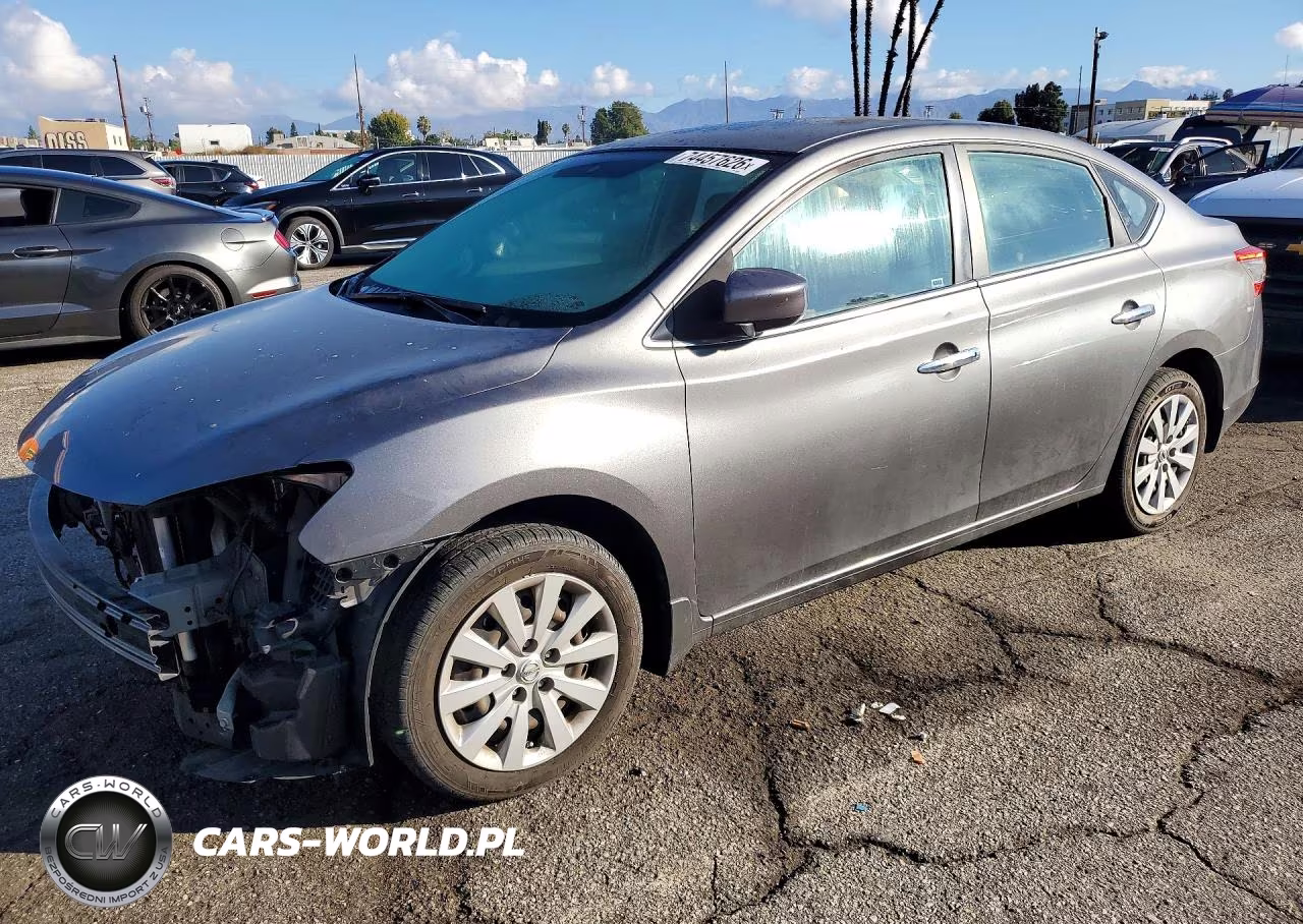 2015 Nissan Sentra S VIN:3N1AB7AP5FY260589 - 1