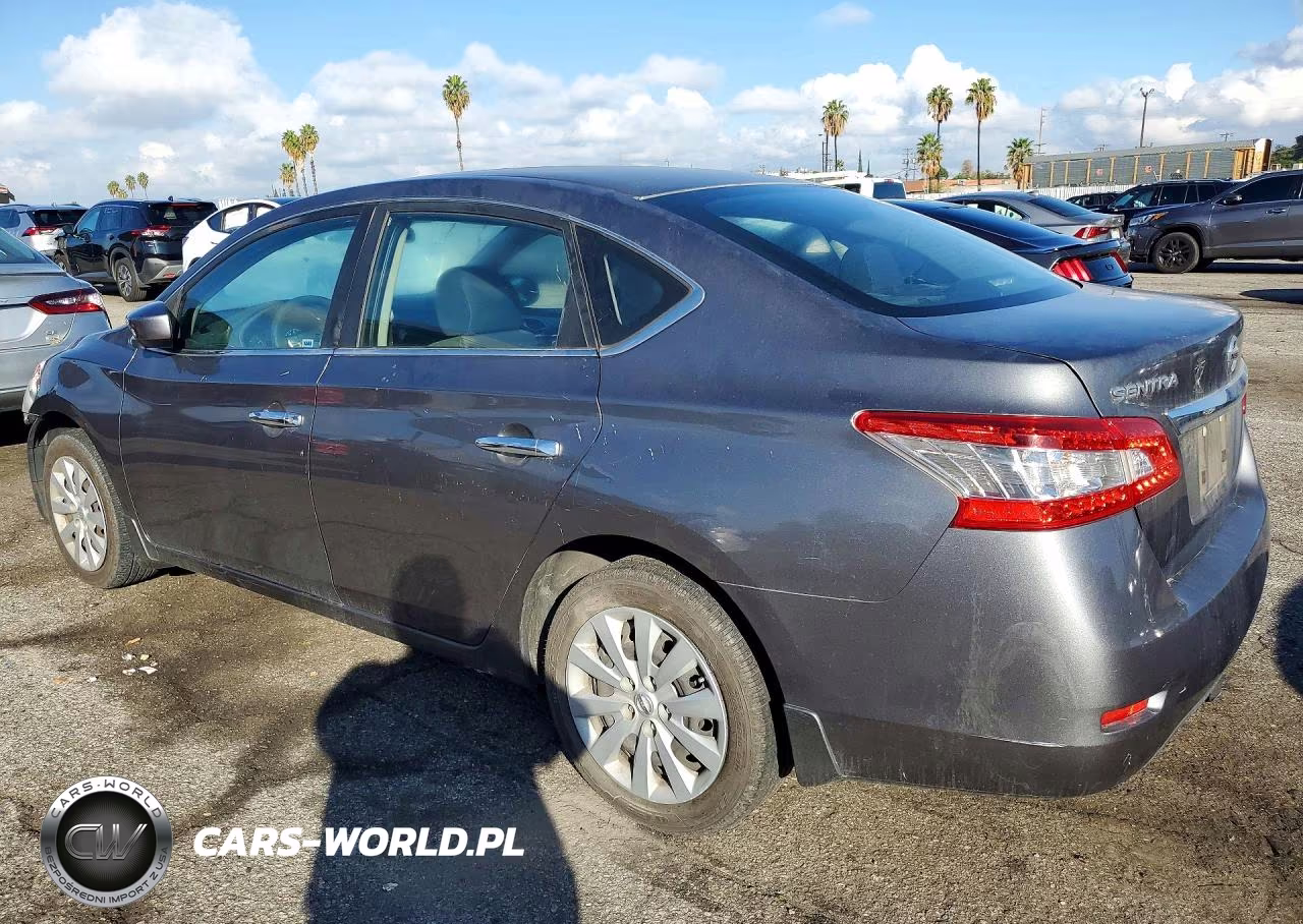 2015 Nissan Sentra S VIN:3N1AB7AP5FY260589 - 2